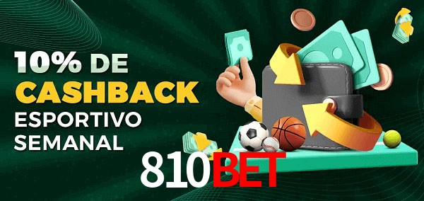 10% de bônus de cashback na 810bet